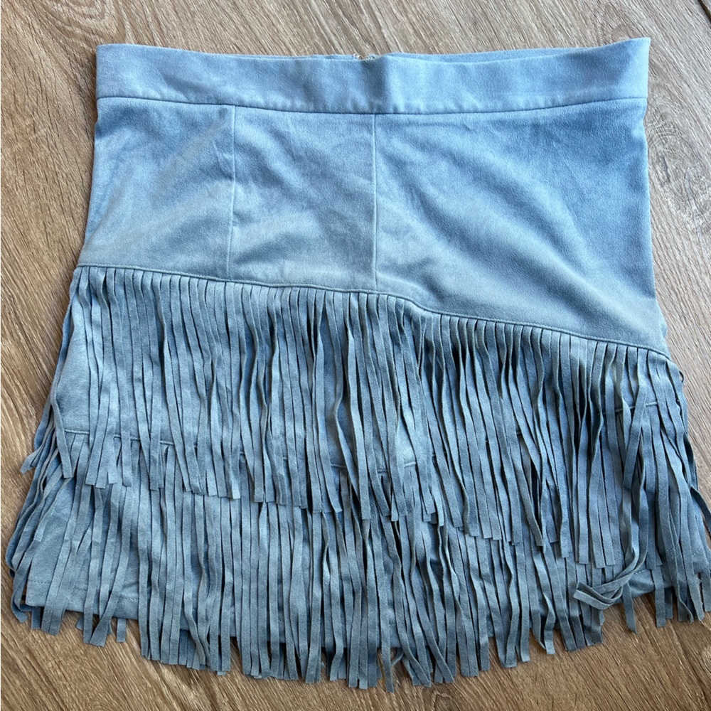 Altar’d State Farah Fringe Skirt